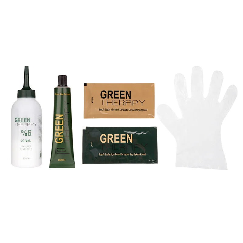 Green Therapy Cream Hair Dye 3.0 Dark Brown