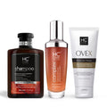 HC Care Complex + Shampoo + Ovex 3-Piece Hair Care Set