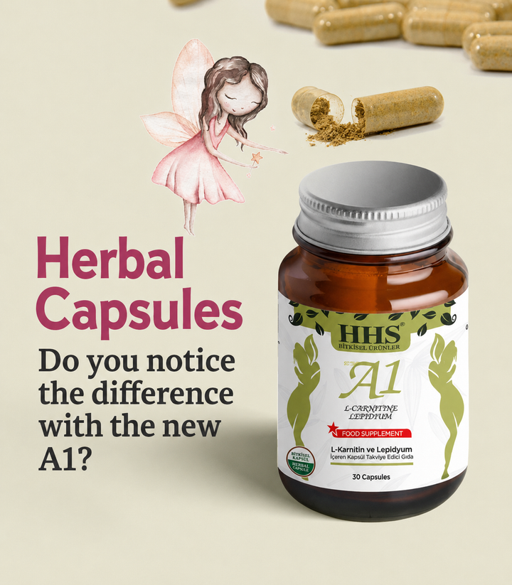 hhs a1 l-carnitine HHS A1 Herbal 30 Capsules A Quality Dietary Supplement – Lujain Beauty