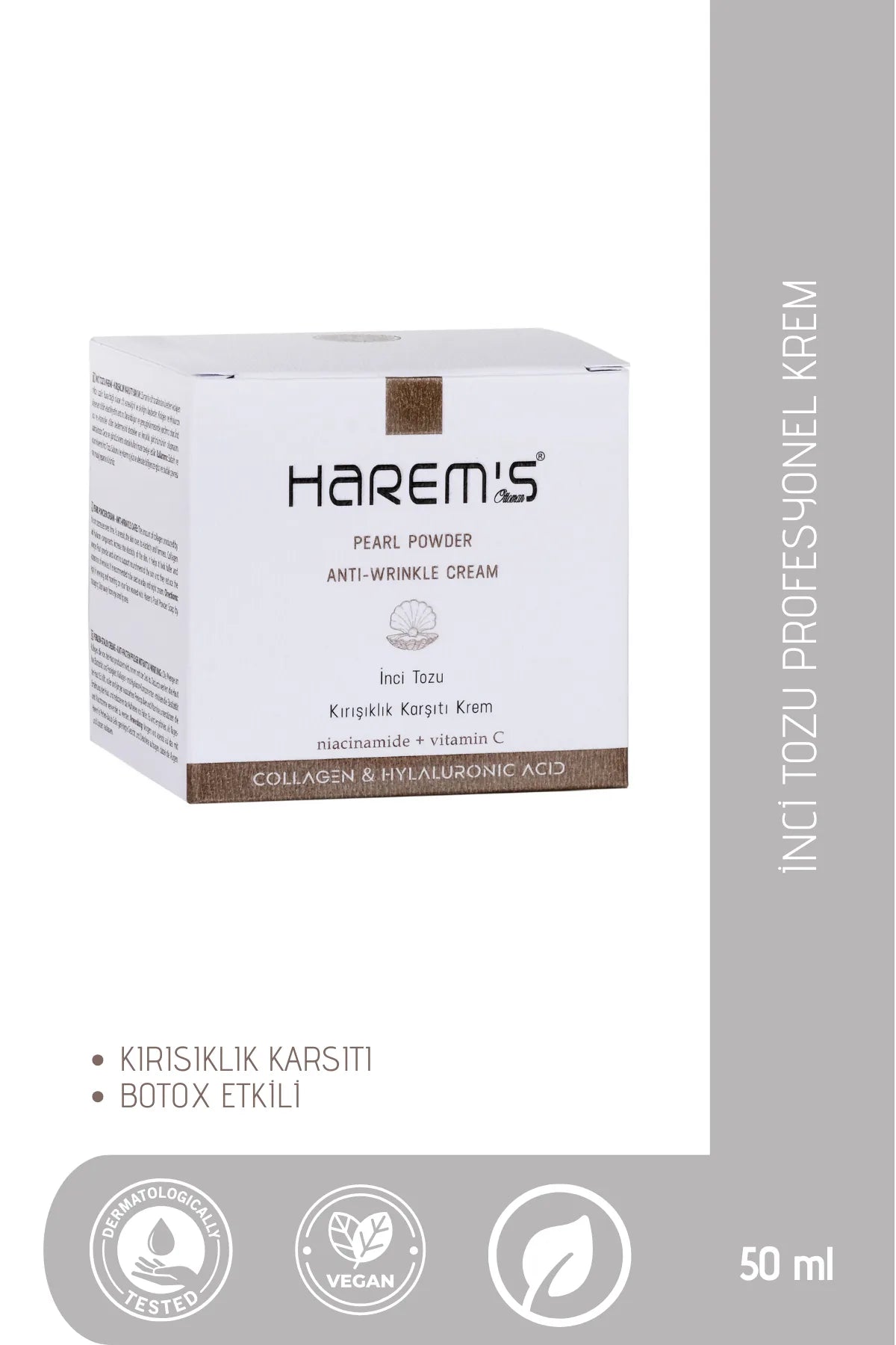 Harems Professional Pearl Powder Cream 50 ml