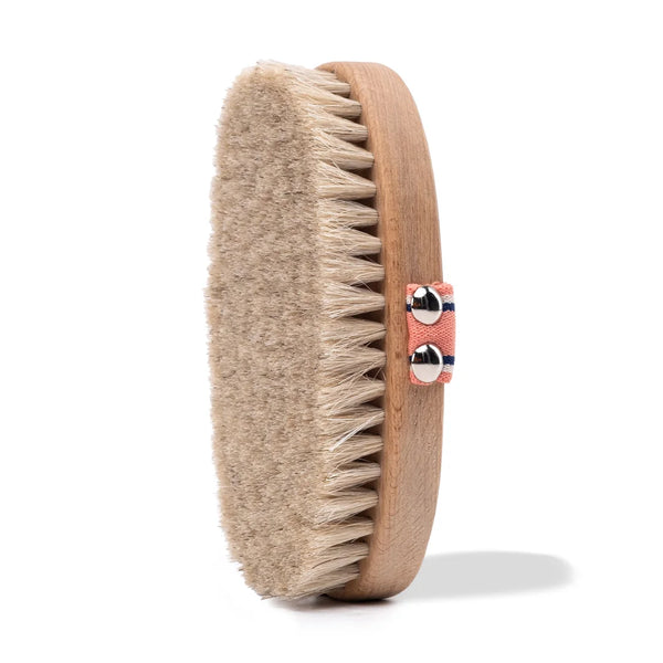Let'scrub 100% Natural Horsehair Brush – Anti-Cellulite Body Brush