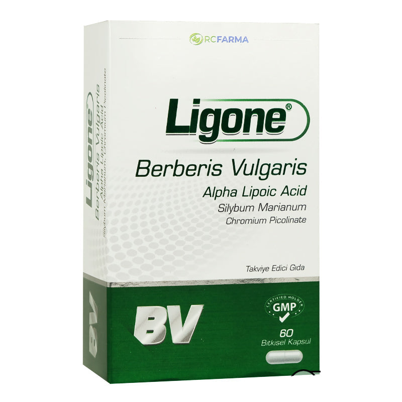 Ligone Berberis Complex 60 Capsules – Natural Support for Enhanced Metabolism