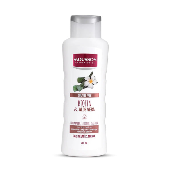 MOUSSON Hair Cream Biotin & Aloe vera 365 ml