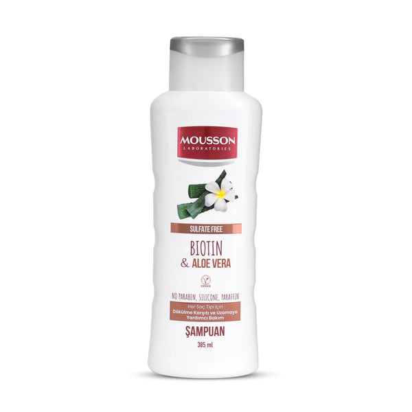 MOUSSON Şampuan Biotin & Aloevera 385 ml