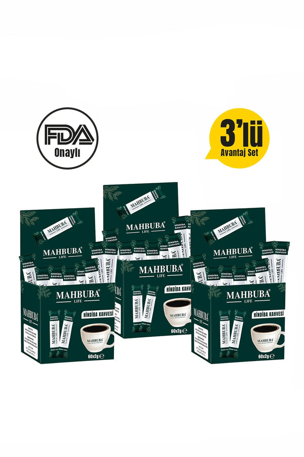 Mahbuba Chicory Coffee Helps Lose Weight, Eliminate Edema, Slimming Detox Diet X3