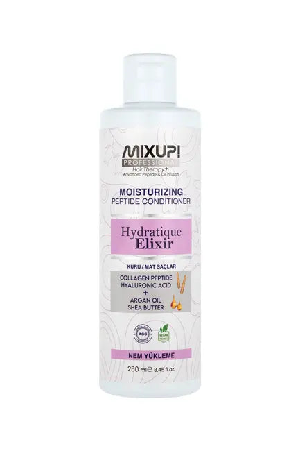 Mixup! Hyaluronic Acid, Collagen Peptide Complex Moisturizing Nourishing Conditioner for Dry and Dull Hair 250 ML