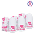 Natural 100% Women's Roll-On X3 Deodorant Prevents Sweat Odor and Does Not Leave Stains Herbal Roll-On 50ml X3 | Siveno