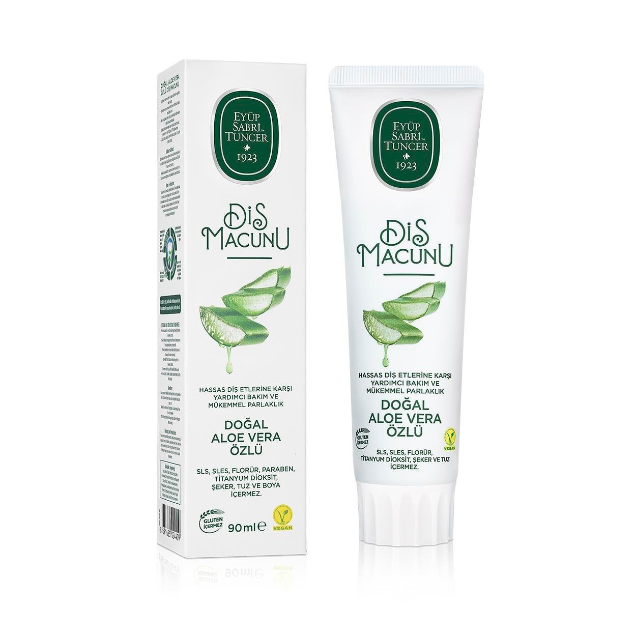 Natural Aloe Vera Extract Toothpaste 90 ml | Eyup Sabri Tuncer