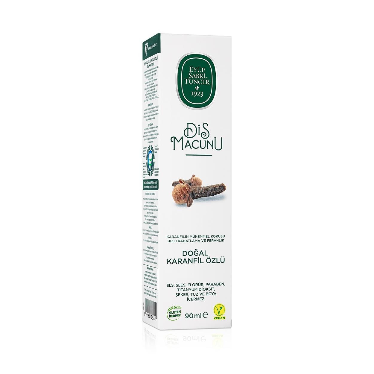 Natural Clove Extract Toothpaste 90 ml | Eyup Sabri Tuncer