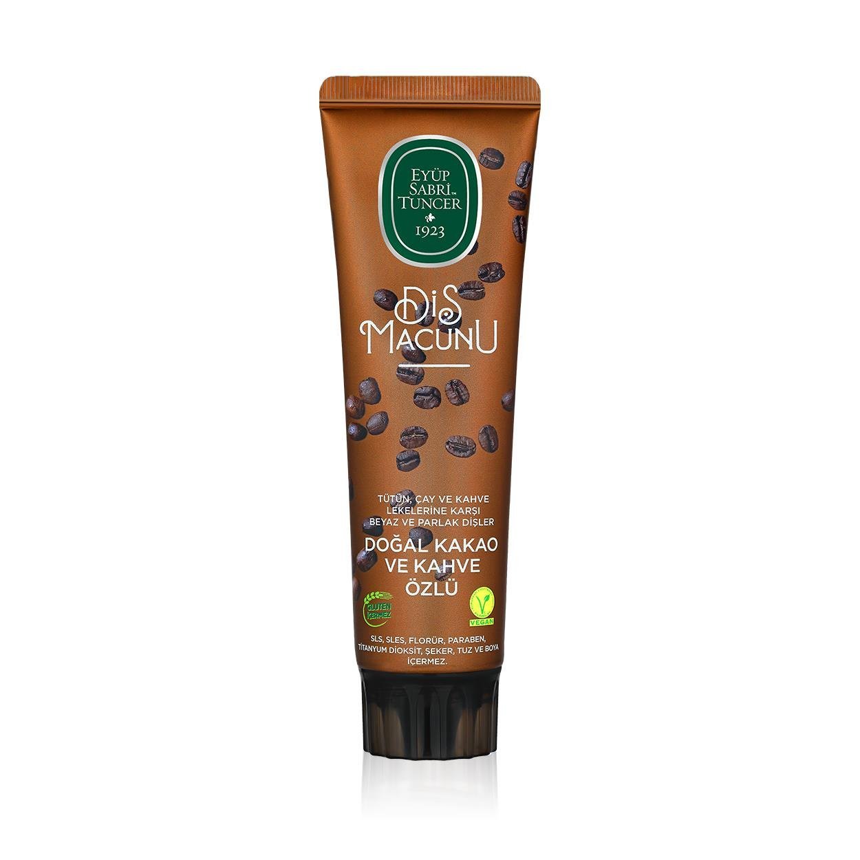 Natural Cocoa and Coffee Extract Toothpaste 90 ml | Eyup Sabri Tuncer