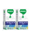Natural Men's Roll-On Deodorant Prevents Sweat Odor and Does Not Leave Stains Herbal Men's Deodorant 50ml x2