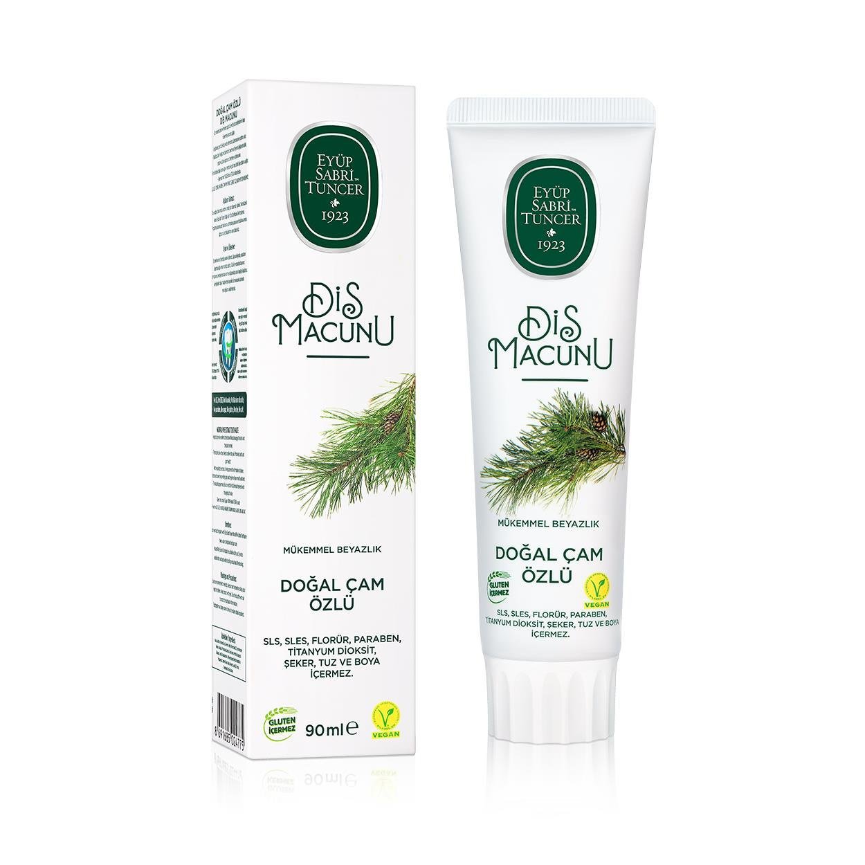 Natural Pine Extract Toothpaste 90 ml | Eyup Sabri Tuncer – Lujain Beauty
