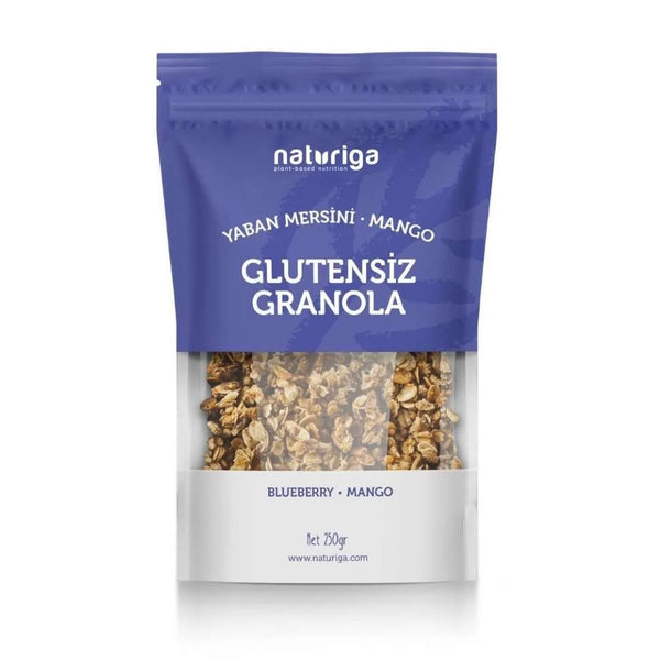 Naturiga Gluten-Free Blueberry & Mango Granola (250 gr)