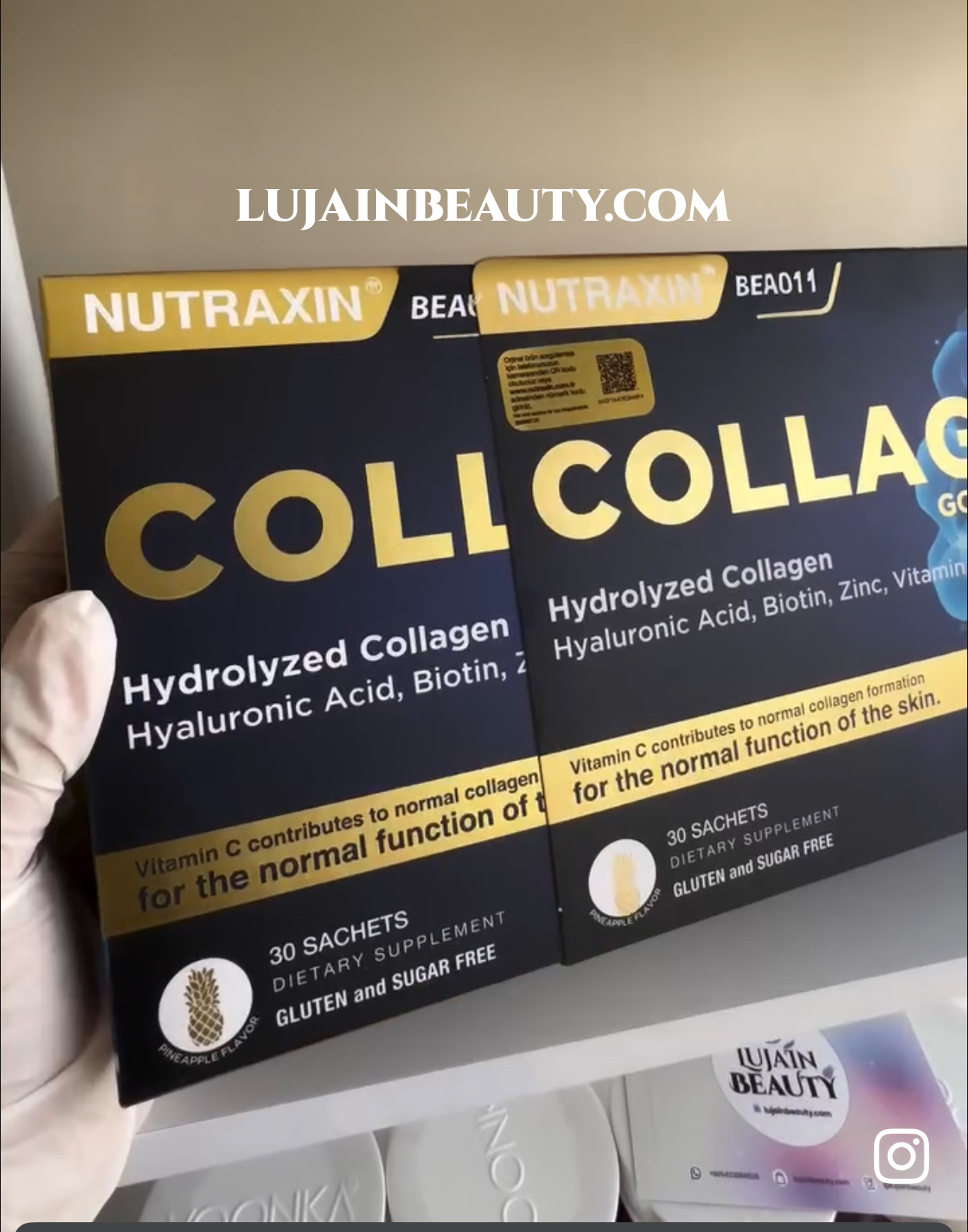 Nutraxin Collagen Gold Quality Supplementary Food 30 Sachets