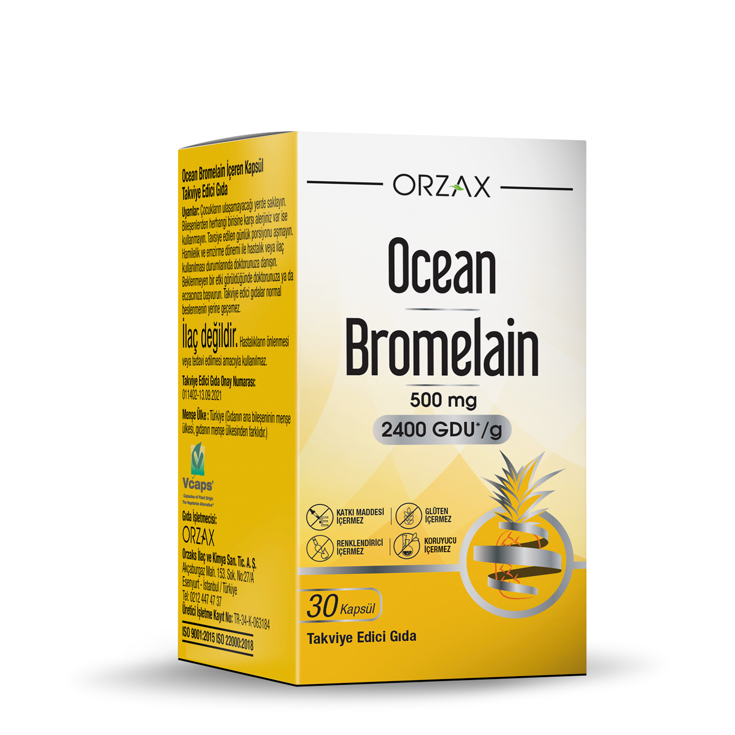 Ocean Bromelain 30  Capsules