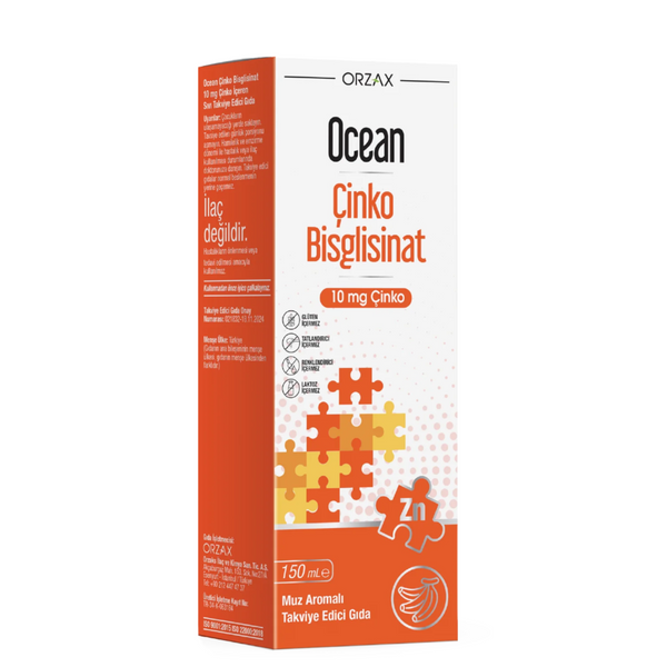 Orzax Ocean Zinc Bisglycinate 10 mg