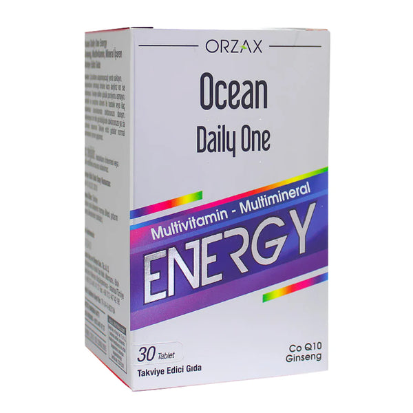 Orzax Ocean Daily One Energy Multivitamin & Multimineral 30 Tablet