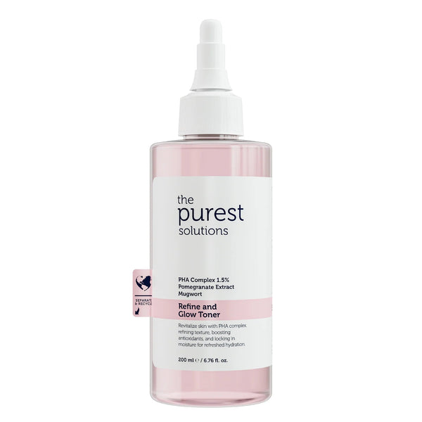 Purifying and Brightening PHA Pink Toner for Sensitive Skin