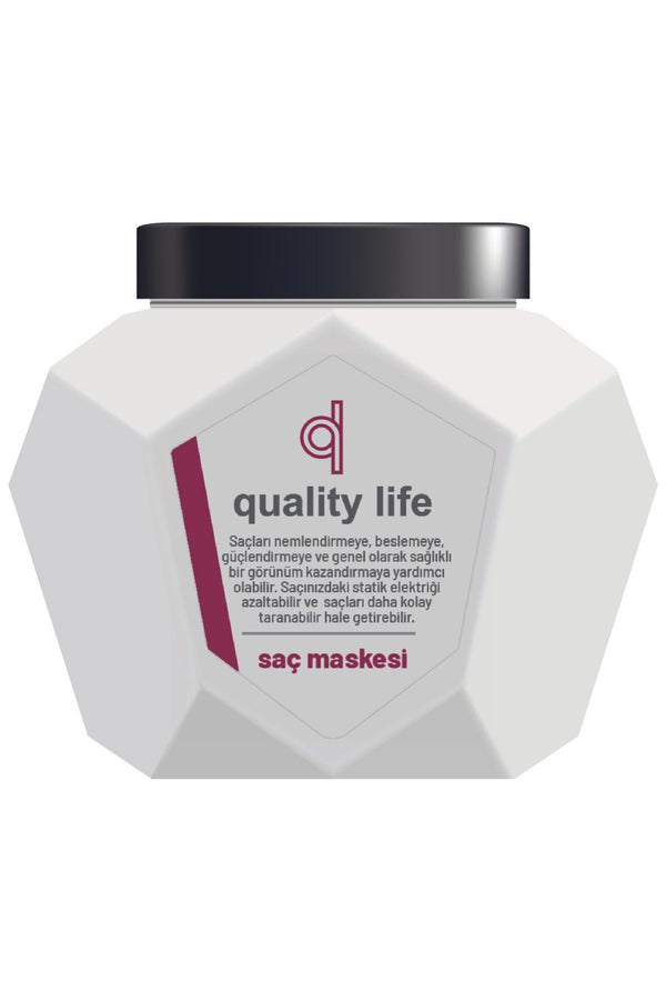 Quality Life Ql 8 Active Hair Mask - Nourishing Repair Fast Hair Growth for Extremely Damaged and Dry Hair