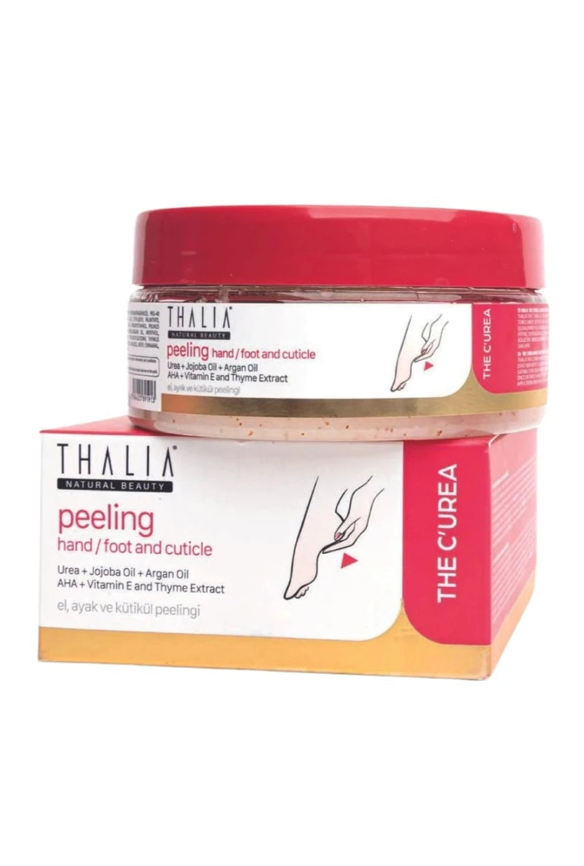 Repairing Hand & Foot Cuticle Care Peeling with Urea & Jojoba Oil 200gr | Thalia Beauty