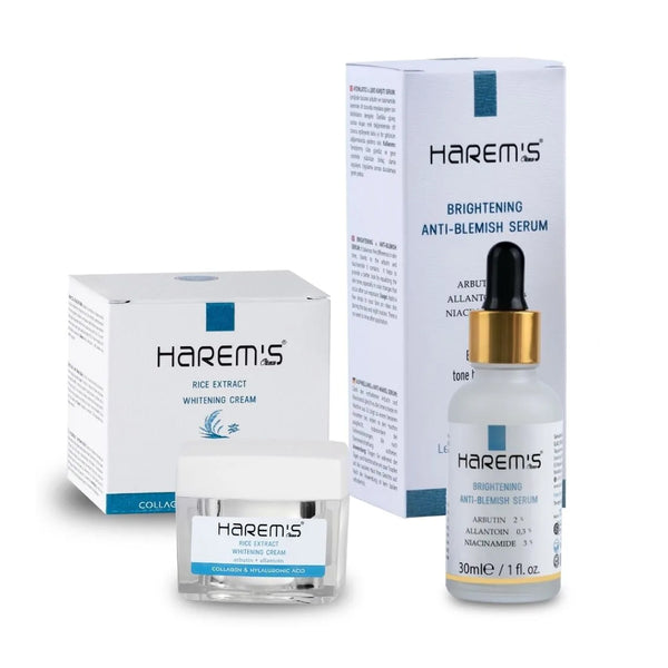 Rice Cream 50 ml + Blemish Serum 30 ml | Harem's