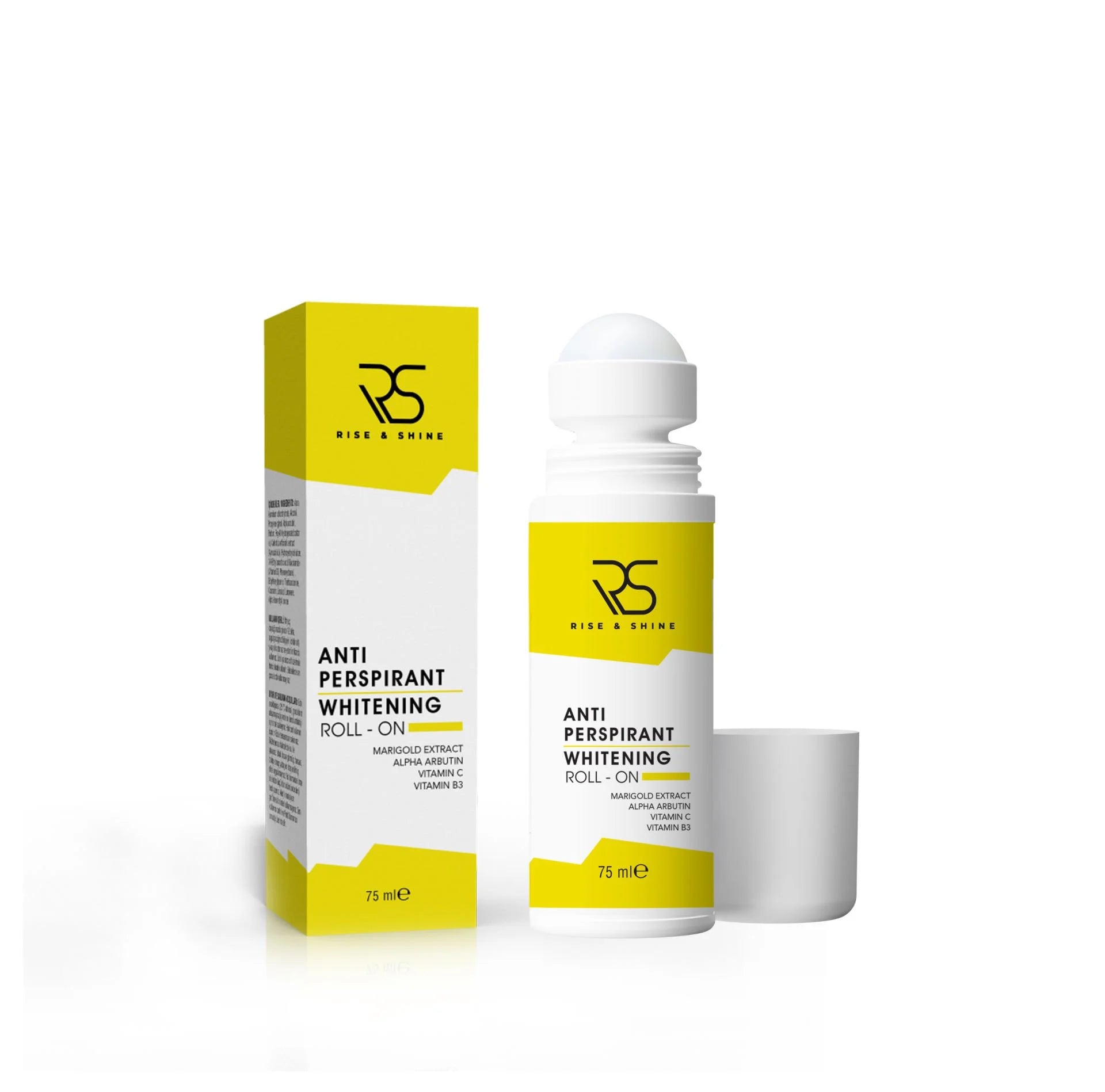 Rise & Shine Antiperspirant Whitening Roll On - 75 ML Deodorant