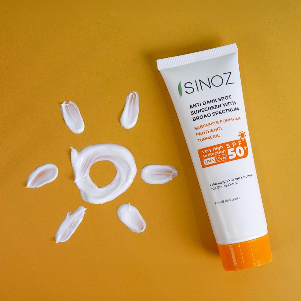 SINOZ SPF 50 Anti-Spot High Protection Sunscreen – 50ml (For Normal & Dry Skin)