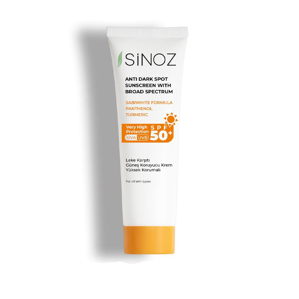 SINOZ SPF 50 Anti-Spot High Protection Sunscreen – 50ml (For Normal & Dry Skin)
