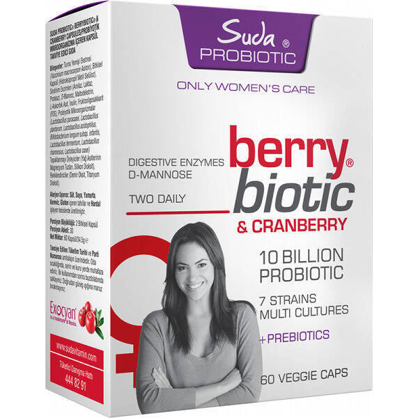 Suda Vitamin Probiotic Berrybiotic 60 Capsule