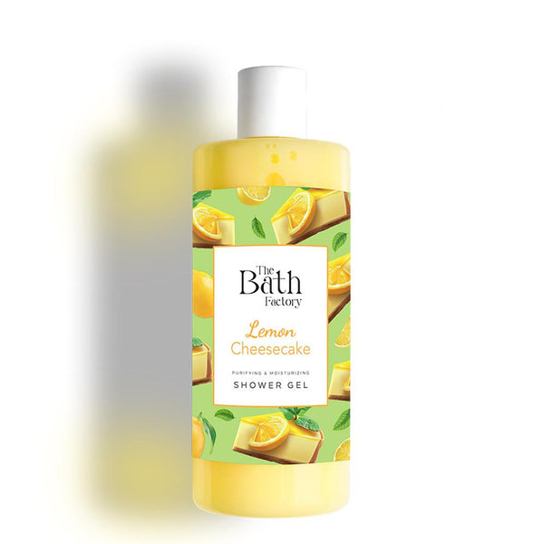 The Bath Factory Moisturizing and Nourishing Lemon Cheesecake Flavored Shower Gel 400 ML
