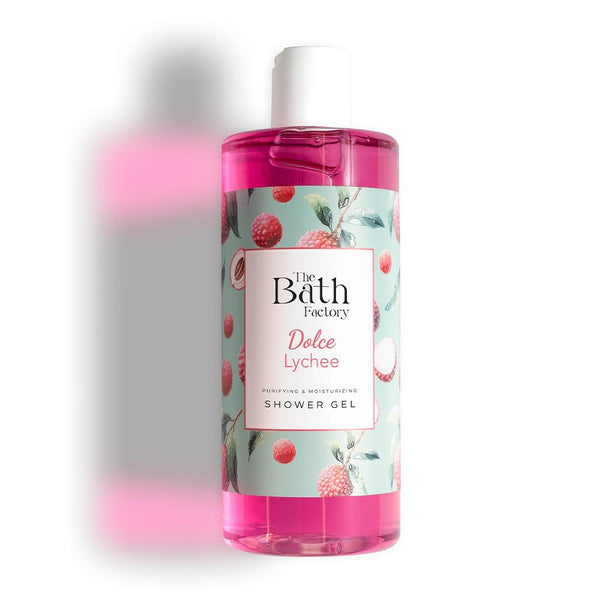 The Bath Factory Moisturizing and Nourishing Lychee Flavored Shower Gel 400 ML