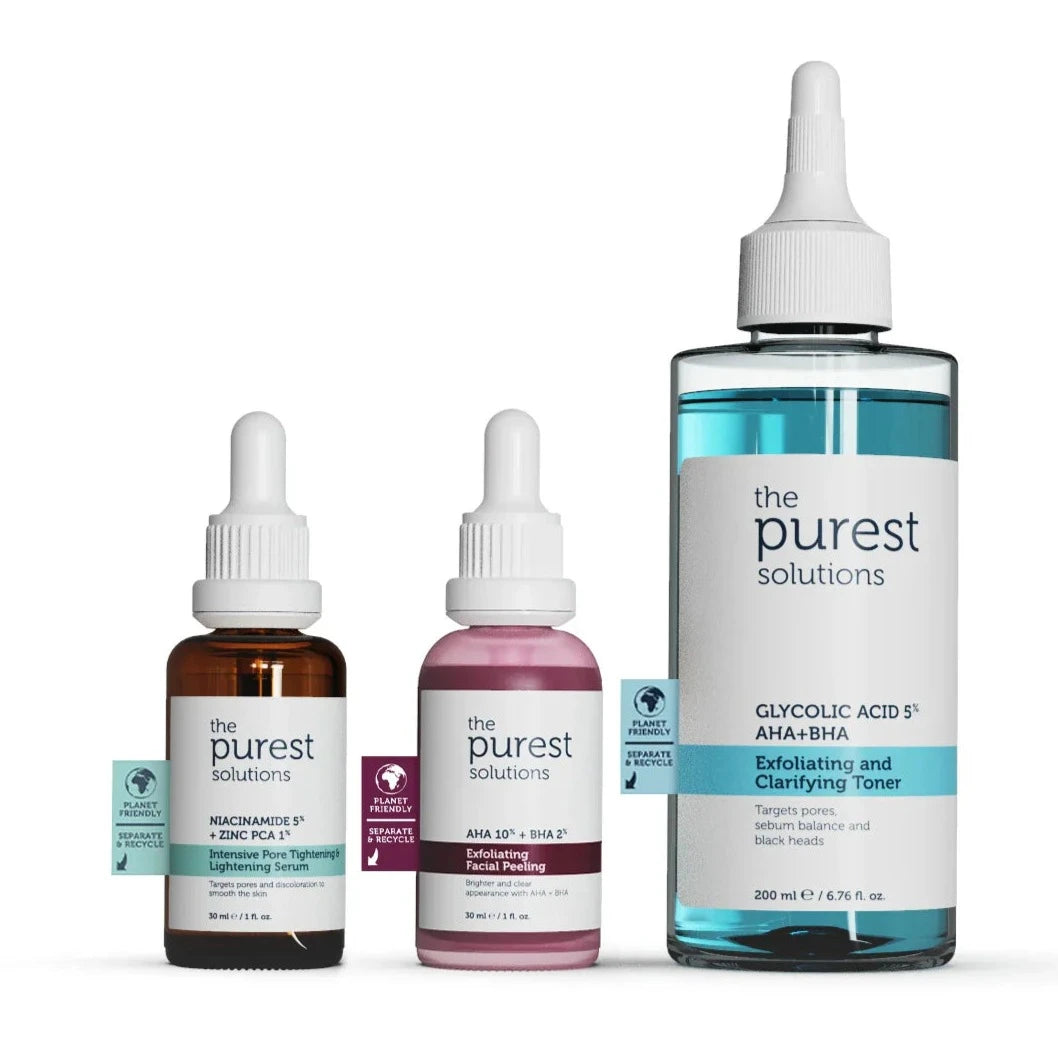 The Purest Solutions Anti-Acne and Blackhead Prevention Brightening Care Set