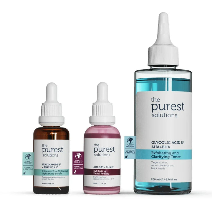 The Purest Solutions Anti-Acne and Blackhead Prevention Brightening Care Set