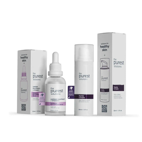 The Purest Solutions Anti-Aging & Moisturizing And Eye Contour (Bruise & Puffiness) Intensive Care Set