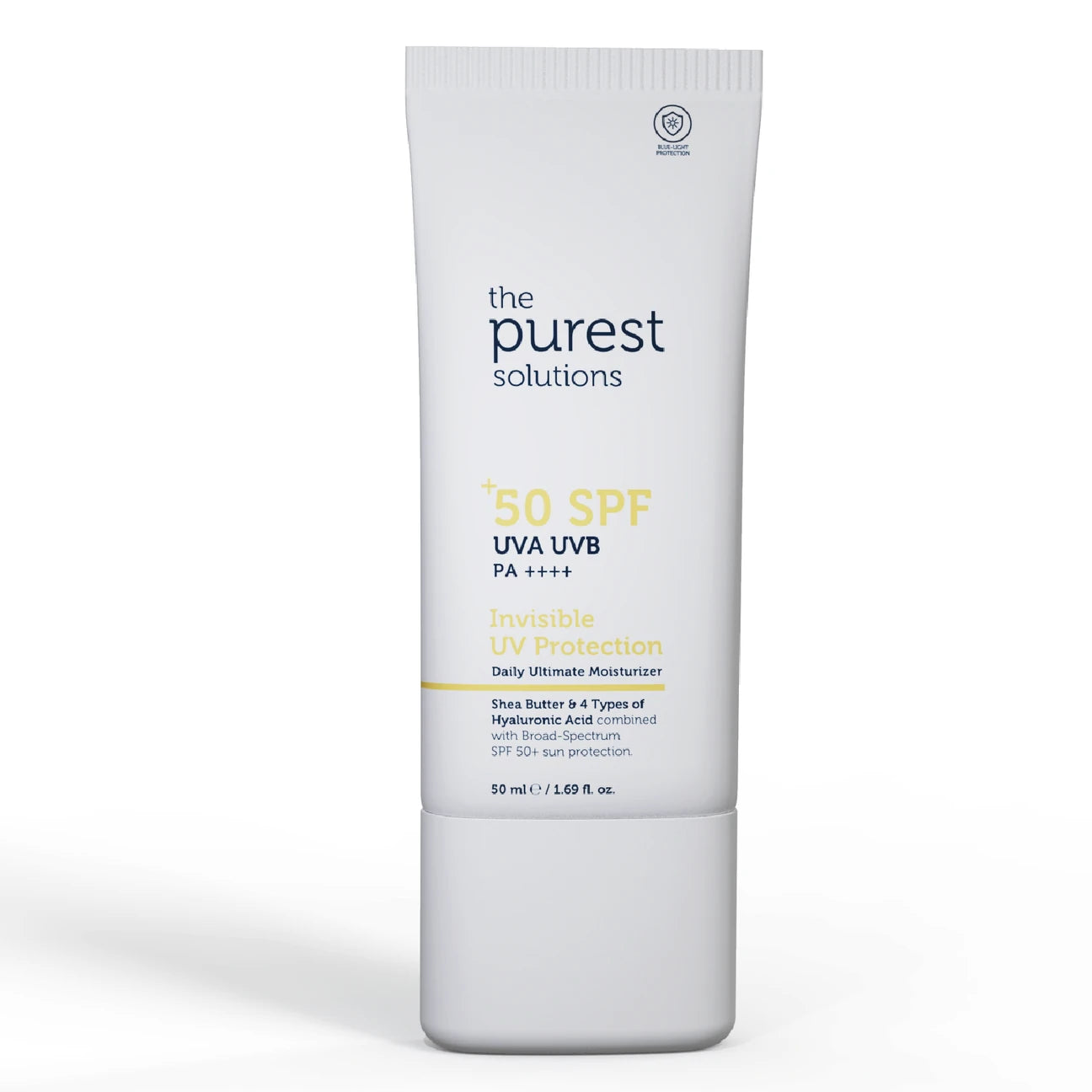 The Purest  Solutions Invisible UV Protection, Daily Intense Moisturizer SPF 50+ 50 ml