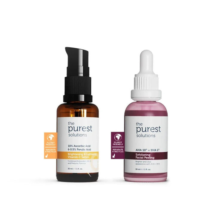 The Purest Solutions Skin Tone Inequality Eliminating and Revitalizing Care Set