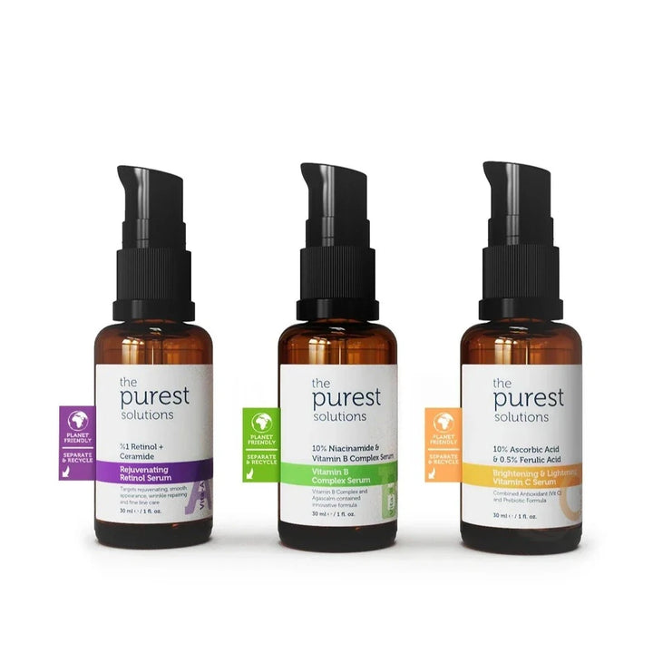 The Purest Solutions Vitamin Care Set To Help Repair And Renew