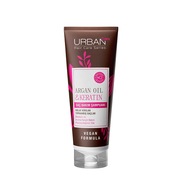 Urban care argan oil & keratin shampoo 250 ml
