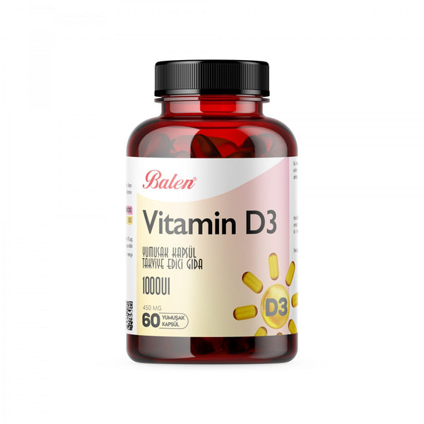 Balen VITAMIN D3 with 450 MG 60 SOFT CAPSULE