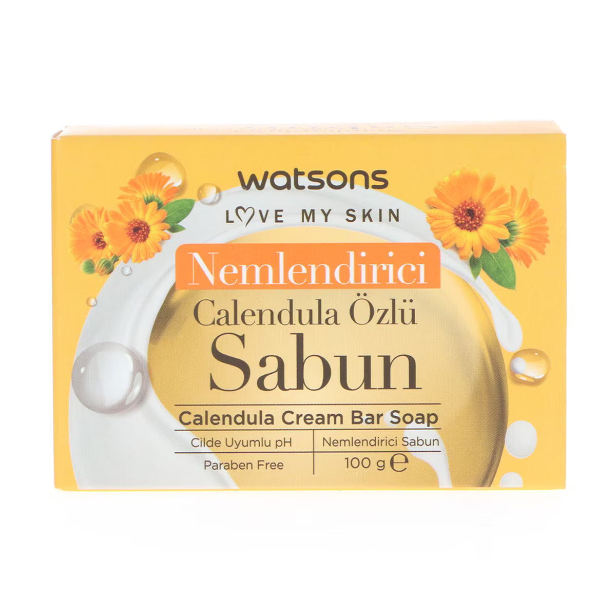 Watsons Face and Bath Soap Moisturizing Calendula Extract 100 gr