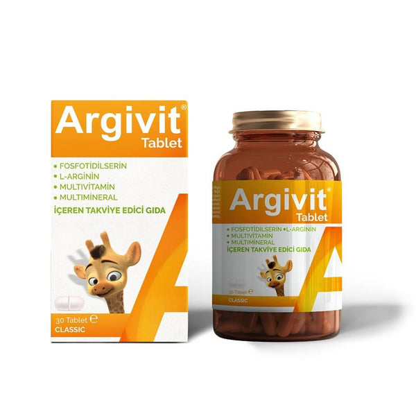 Argivit Classic Multivitamin Supplement 30 Tablet - Lujain Beauty