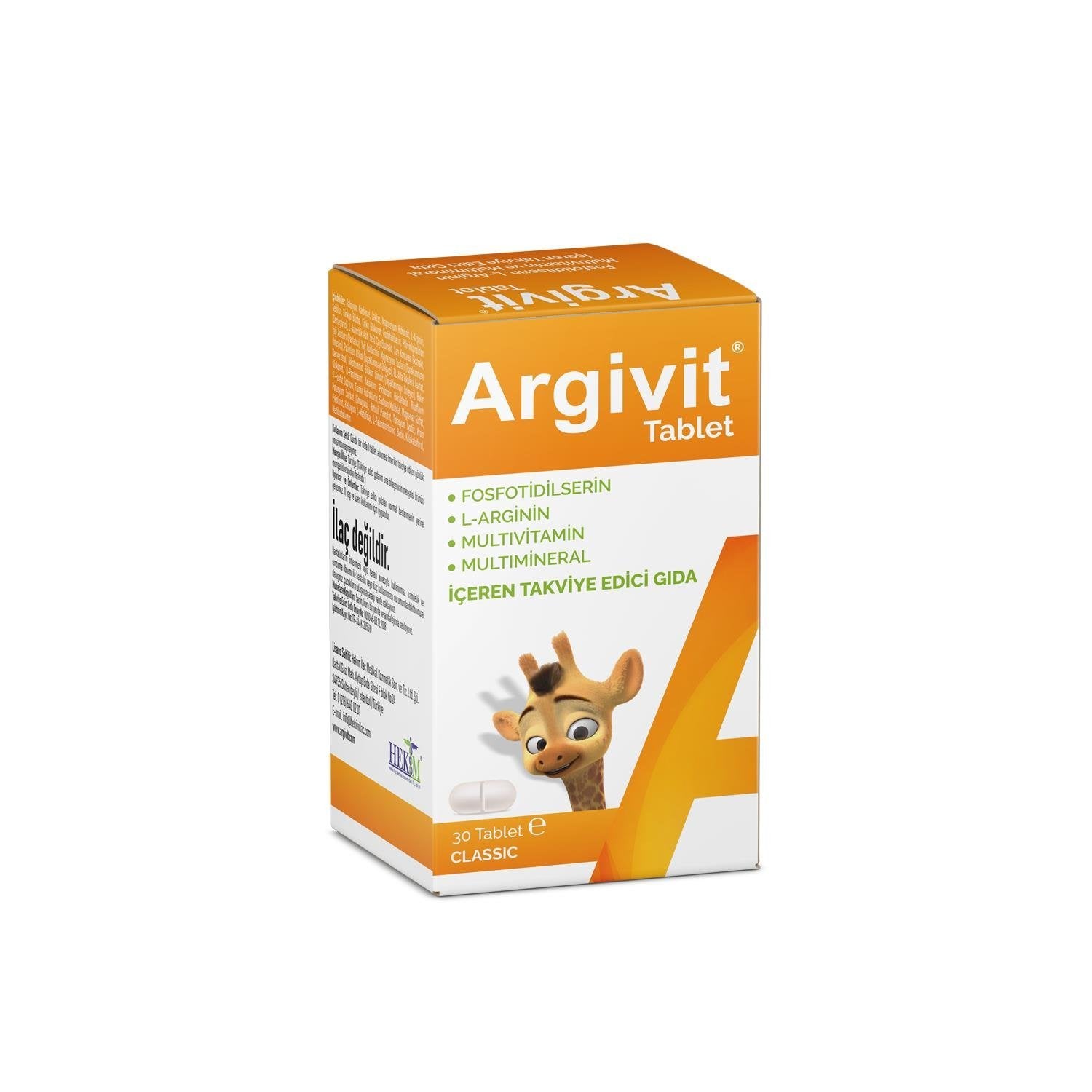 Argivit Classic Multivitamin Supplement 30 Tablet – Lujain Beauty