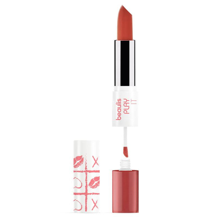 Beaulis Play It Double-Sided Lipstick 533 Pink Lift - Lujain Beauty