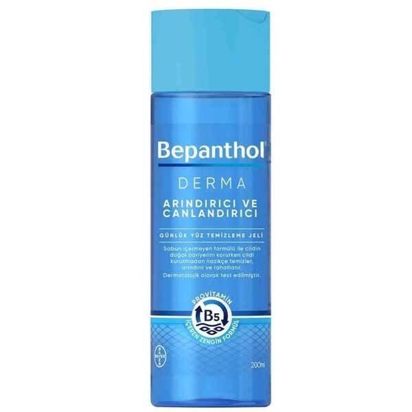 Bepanthol Derma Purifying & Revitalizing Daily Facial Cleansing Gel 200 ml - Lujain Beauty