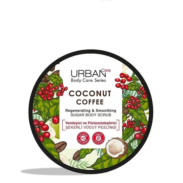 Body Peeling Coconut Coffee 200 ml | URBAN CARE - Lujain Beauty