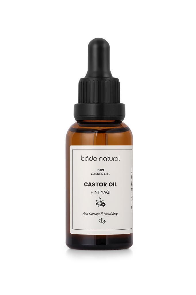 Cold Pressed 100% Castor Oil 30 ml | Bade Natural - Lujain Beauty