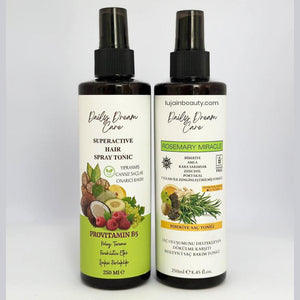 DAILY DREAM CARE Hair-Friendly 2-Piece Tonic Set Fast Growth Rosemary Anti-Loss Hair Root Strengthening Hair Vinegar Tonic Helping Fast Growth 250 ml X2 - Lujain Beauty