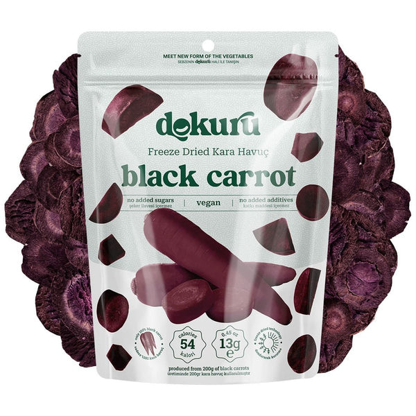 Freeze Dried Red Carrot Dried Fruit Chips - 13gr | Dokuru