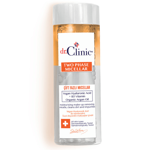 Dr Clinic Dual Phase Cleaning Water 150 ml - Lujain Beauty