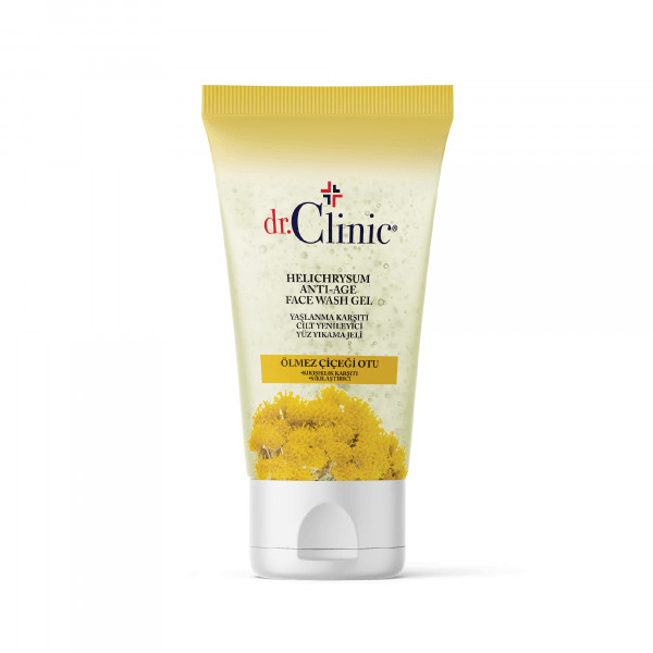 Dr Clinic Immortelle Herb HELICHRYSUM Regenerating Face Wash Gel 150 ml - Lujain Beauty